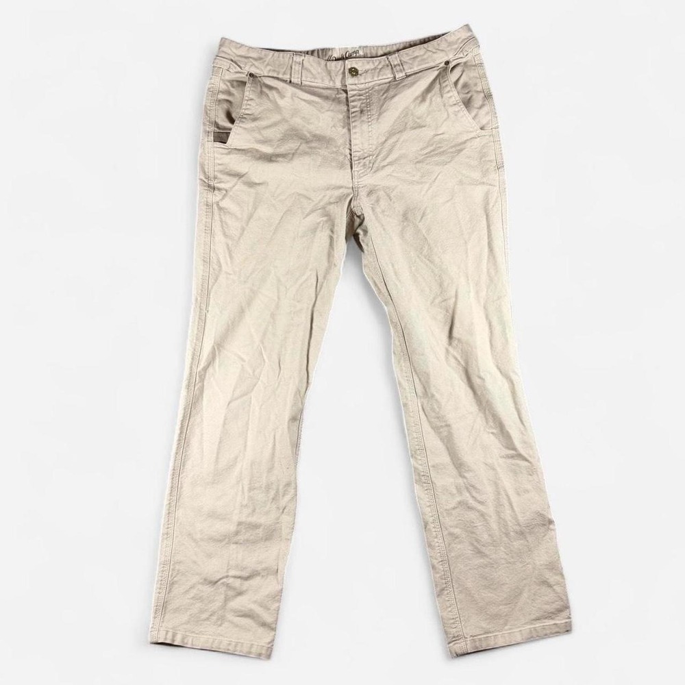 Duck Camp Tan Brush Outdoor Hiking Khaki Pants Cordura 36R (36x30)